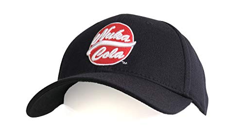 Bioworld Fallout Nuka Cola Brimmed Baseball Hat Black, Medium
