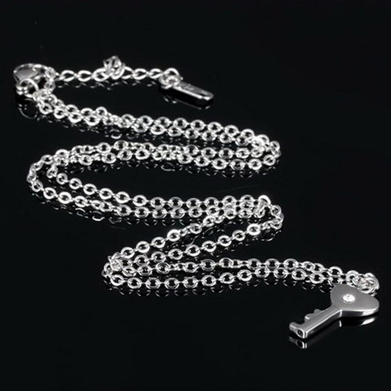 Valentine's Day Gift Creative Concentric Interlocking Key Titanium Steel Couple Bracelet Forever Love Ornaments