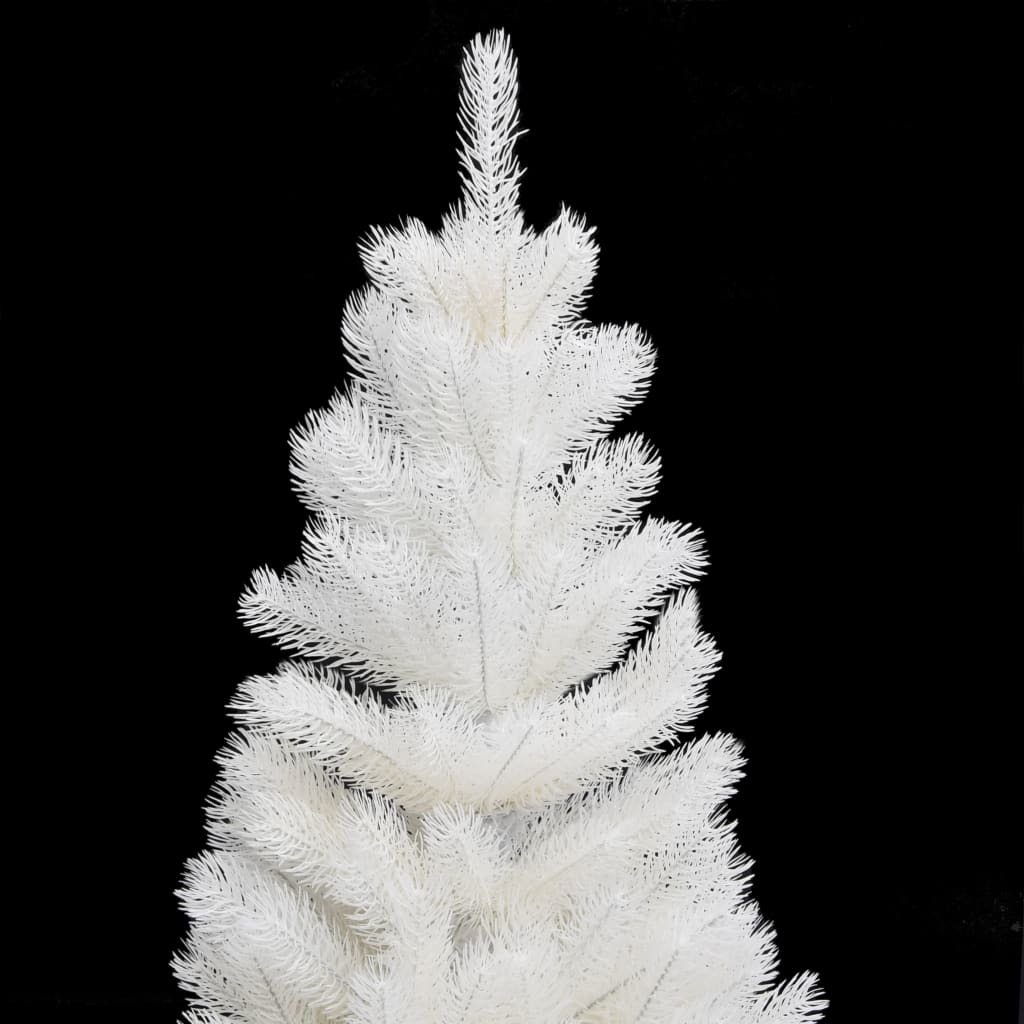 Artificial Christmas Tree with a Pot White 35.4" PE