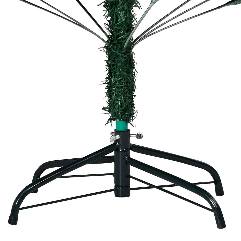 Artificial Christmas Tree with LEDs&Thick Branches Green 70.9"