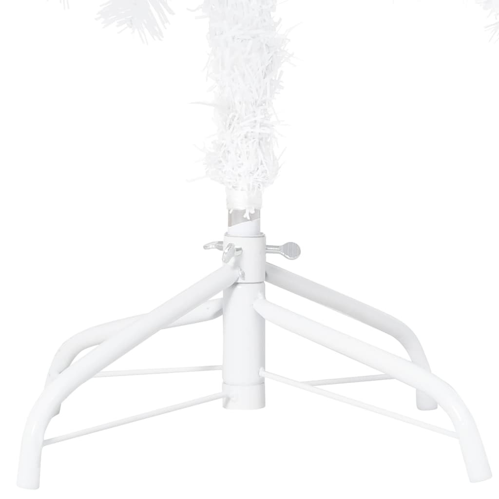Artificial Christmas Tree with LEDs&Thick Branches White 47.2"