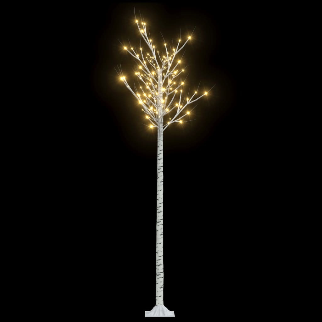 Christmas Tree 220 LEDs 7.2' Warm White Willow Indoor Outdoor