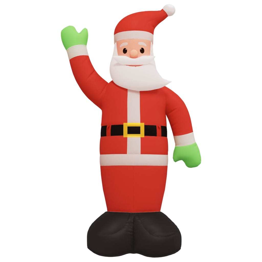 Inflatable Santa Claus with LEDs 244.1"